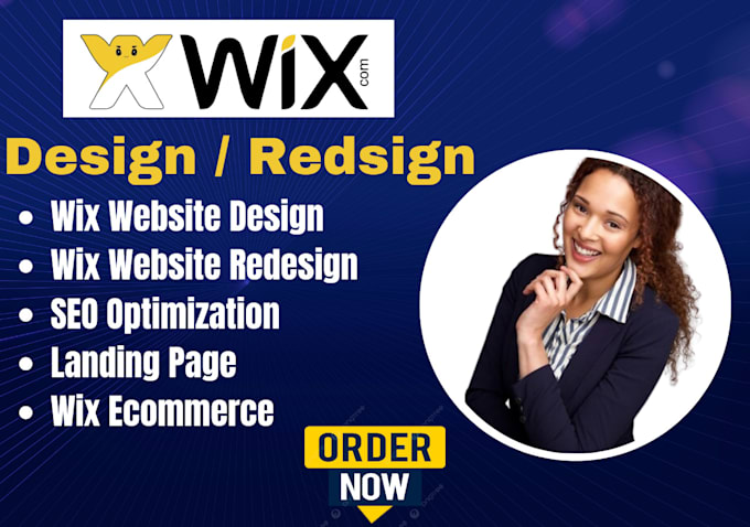 Gig Preview - Wix website redesign wix website design wix website redesign wix website design