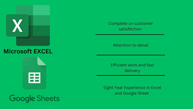 Gig Preview - Do excel data entry, PDF to excel