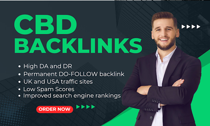 Gig Preview - Do cbd backlinks, cannabis, and vape guest posts on high da sites