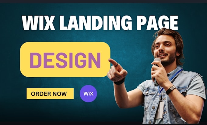 Gig Preview - Create wix landing page, wix redesign, wix website, unbounce or squeeze page