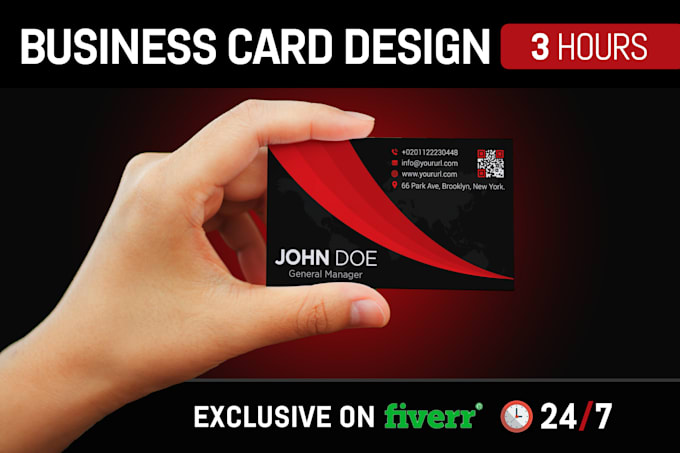 Gig Preview - Create business card design for you