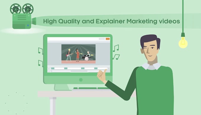 Gig Preview - Do 2d animated explainers or infographic video in 24hr