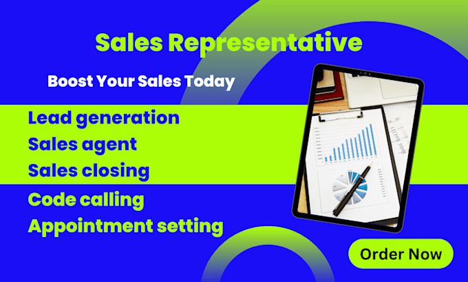 Gig Preview - Serve as your sales agent, pitch, closing, and spokesperson