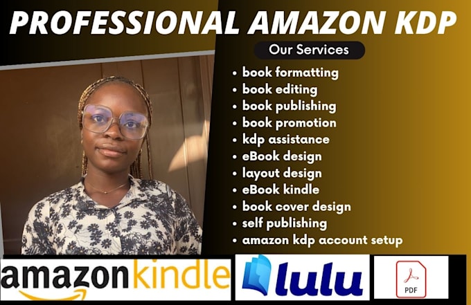 Gig Preview - Do kdp book publishing, book formatting, amazon self publishing amazon kdp isbn