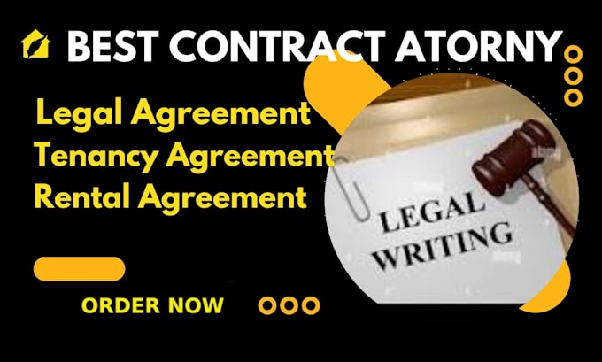 Gig Preview - Draft legal contract, tenancy, and rental agreements for you