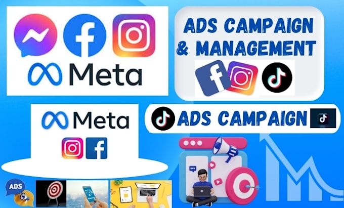 Gig Preview - Be your facebook and instagram ads campaign meta ads expert