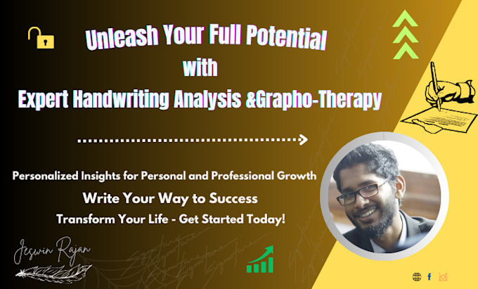 Gig Preview - Help you unlock career potential with handwriting analysis