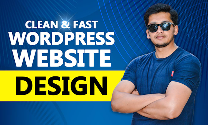 Gig Preview - Design and develop clean wordpress website in 24 hours