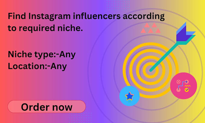 Gig Preview - Search instagram influencers for brand awareness