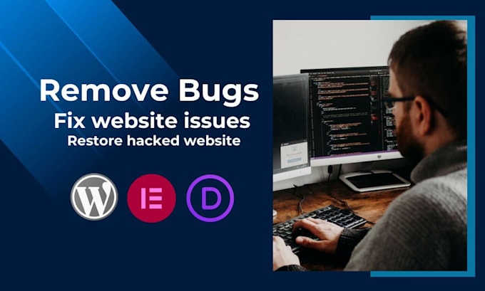 Gig Preview - Remove bugs, fix website issues, and restore hacked website