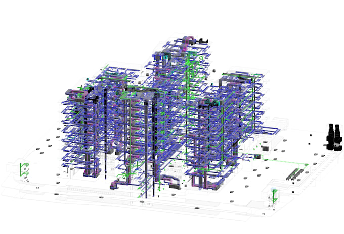 Gig Preview - Design mep system and revit bim modeling