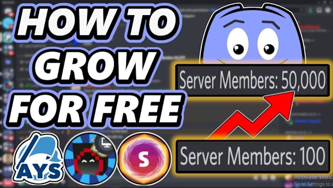 Bestseller - advertise grow and boost your discord server, organic promotion to get users