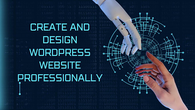 Gig Preview - Create and design wordpress website professionally