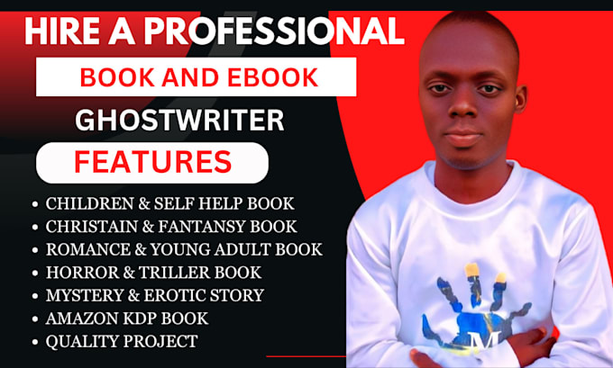 Gig Preview - Be self help ebook writer christian ebook romance ghostwriter non fiction ebook