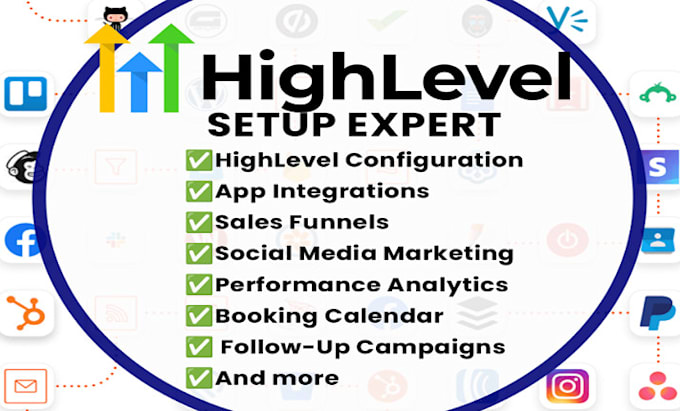 Bestseller - be your gohighlevel website, sales funnel, ghl automation expert, workflow