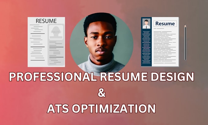 Gig Preview - Design ats optimized resume , CV for business, banking, medical and other fields