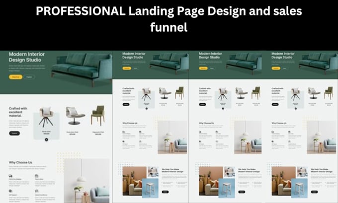 Gig Preview - Build landing page using shopify, wix, carrd or wordpress landingi