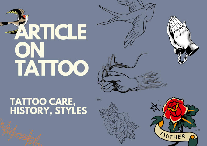 Gig Preview - Write professional articles and blog posts on tattoos and tattoo culture