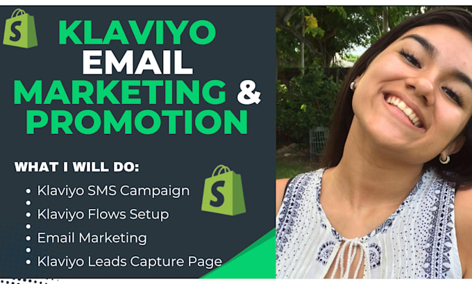 Gig Preview - Setup shopify and ecommerce email marketing  flows in klaviyo