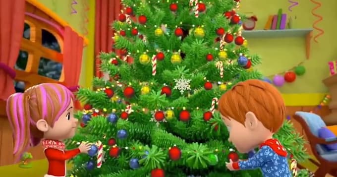 Bestseller - do 3d christmas animation 3d kids christmas video, 3d new year animation