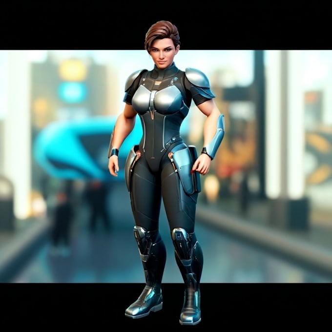 Bestseller - model 3d meta human character for your game, film, VR, ar in unreal engine