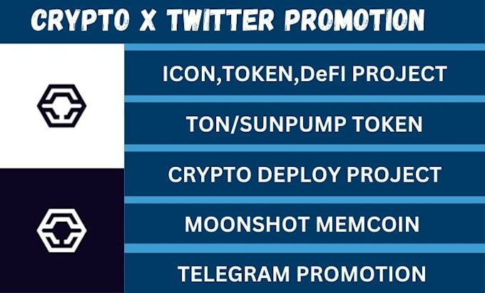 Bestseller - promote moonshot meme coin, sun pump, crypto twitter x telegram promotion