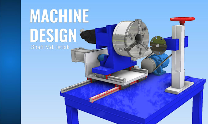 Gig Preview - Design industrial machines in solidworks 3d cad