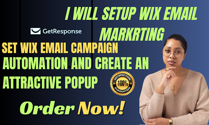 Gig Preview - Set up the popup form and the automation of the wix email marketing