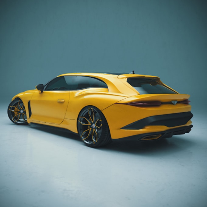 Gig Preview - Create realistic or low poly 3d car modeling,3d vehicles for 3d printing, render