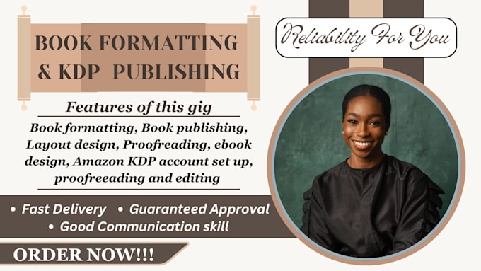 Gig Preview - Help you with expert book publishing services