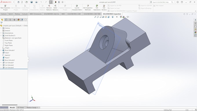 Bestseller - design 2d,3d machinery components in solidworks and catia