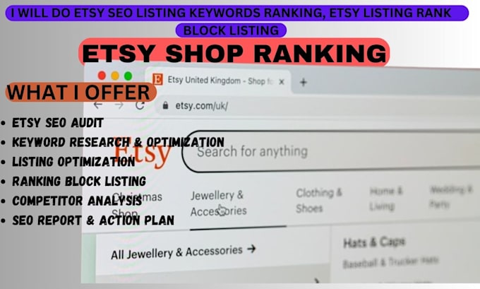 Bestseller - do etsy SEO listing keywords ranking, etsy listing, rank block listing