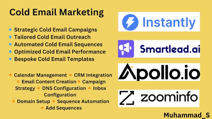 Gig Preview - Handle bulk cold email marketing