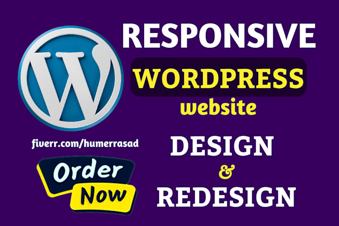 Gig Preview - Design revamp wordpress website clone handyman website wordpress landing page