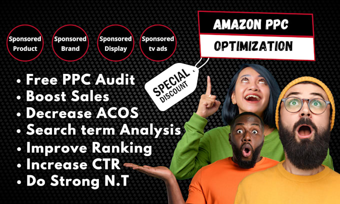 Gig Preview - Set up and optimize amazon PPC campaigns as a ppc specialist