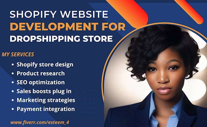 Bestseller - do shopify website development for dropshipping store