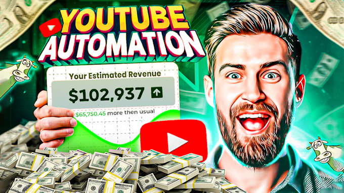 Gig Preview - Setup youtube automation channel business and create cash cow videos for you