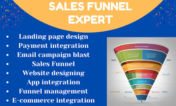 Gig Preview - Build systeme io sales funnel, clickfunnels and landing page