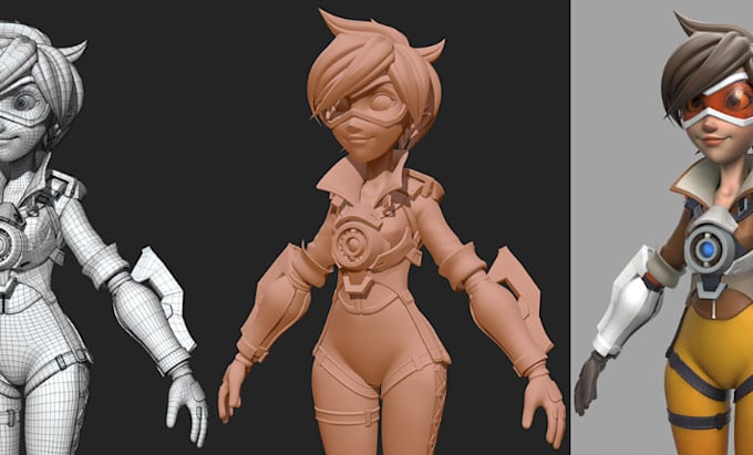 Gig Preview - Custom 3d sculpting for action figure miniatures, toys, and 3d printing