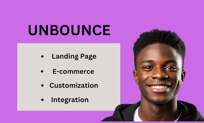 Gig Preview - Build unbounce landing page leadpages instapage