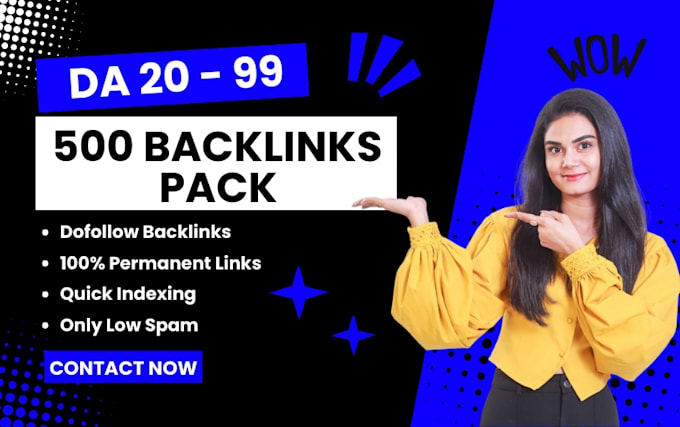 Gig Preview - Monthly off page seo service with high quality dofollow backlinks