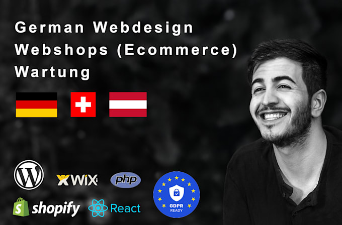 Gig Preview - Develop shopify websites and dropshipping stores