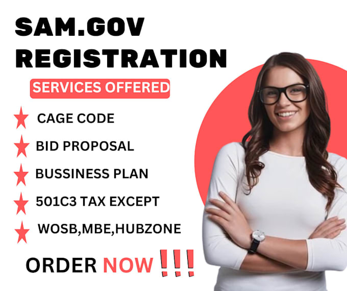 Bestseller - assist you with sam gov, get uei and cage code, 8a, naics code