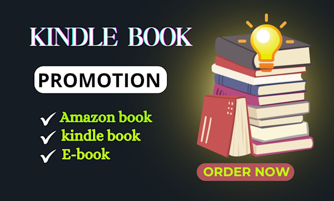 Gig Preview - Do kindle book promotion and amazon book marketing