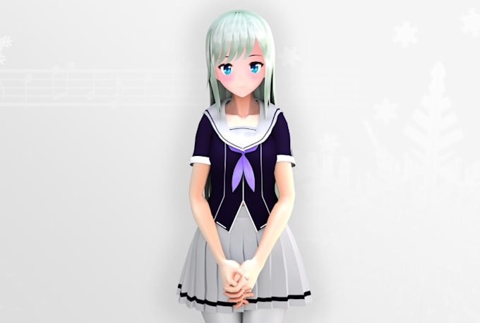 Gig Preview - Create, edit or rig your mmd model, vroid model, vrchat avatar, sfm, gmod mod