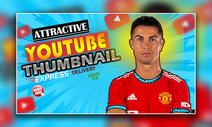 Gig Preview - Design attractive eye catchy youtube thumbnail