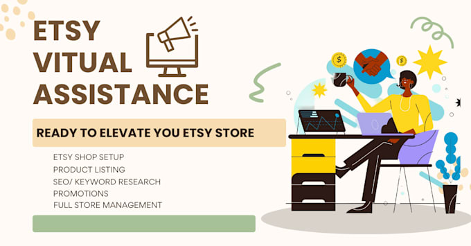 Bestseller - be your etsy virtual assistance, seo  listing, promotion, full store manager