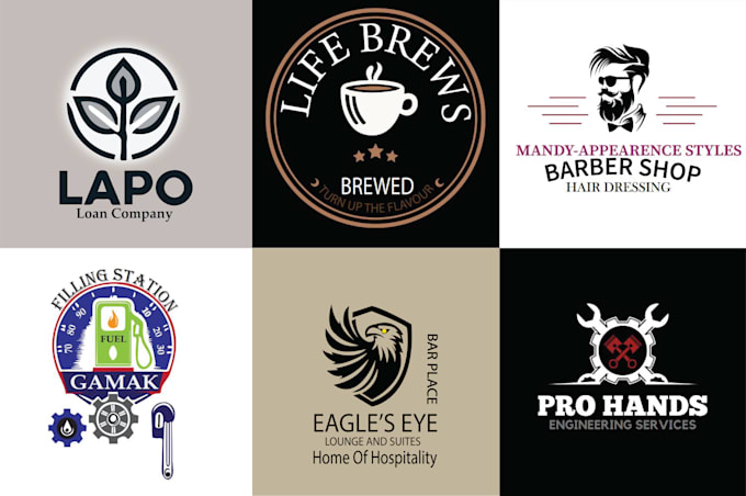 Gig Preview - Create professional custom logo designs for your brand identity