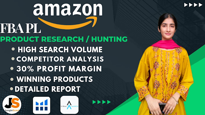 Gig Preview - Hunt and research best products for amazon fba private label