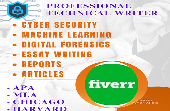 Gig Preview - Write machine learning, cyber security, and digital forensic articles and blogs